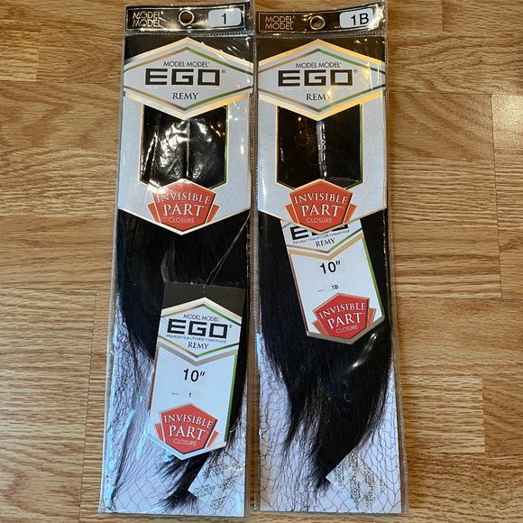 #47 REMY 100% HUMAN HAIR INVISIBLE PART 10" - Picture 1 of 4